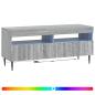 Preview: LED-TV-Schrank HAARLEM 100 x 35 x 43 cm Sonoma-Grau