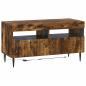 Preview: LED-TV-Schrank HAARLEM 81 x 35 x 43 cm Raucheiche Holzwerkstoff