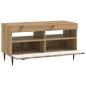 Preview: LED-TV-Schrank HAARLEM 81 x 35 x 43 cm Artisan-Eiche