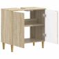 Preview: Waschbeckenschrank DELFT Sonoma-Eiche 59,5 x 31,5 x 59 cm