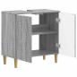 Preview: Waschbeckenschrank DELFT Sonoma-Grau 59,5 x 31,5 x 59 cm