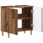 Preview: Waschbeckenschrank DELFT Altholz 59,5 x 31,5 x 59 cm