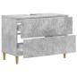 Preview: Waschbeckenschrank DELFT Betongrau 82 x 41 x 59 cm