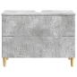 Preview: Waschbeckenschrank DELFT Betongrau 82 x 41 x 59 cm