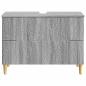Preview: Waschbeckenschrank DELFT Sonoma-Grau 82 x 41 x 59 cm