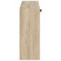 Preview: Wandmontierter Schuhschrank DELFT 71 x 17 x 43 cm Holzwerkstoff