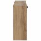 Preview: Wandmontierter Schuhschrank DELFT 71 x 17 x 43 cm Holzwerkstoff
