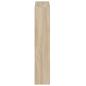 Preview: Wandmontierter Schuhschrank DELFT 71 x 17 x 86 cm Holzwerkstoff