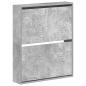 Preview: Wandmontierter Schuhschrank DELFT 71 x 17 x 86 cm Holzwerkstoff