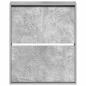 Preview: Wandmontierter Schuhschrank DELFT 71 x 17 x 86 cm Holzwerkstoff
