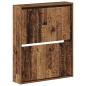 Preview: Wandmontierter Schuhschrank DELFT 71 x 17 x 86 cm Holzwerkstoff