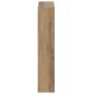 Preview: Wandmontierter Schuhschrank DELFT 71 x 17 x 86 cm Holzwerkstoff