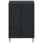 Preview: Schuhschrank DELFT 59,5 x 39,5 x 90 cm Holzwerkstoff Schwarz