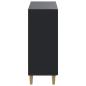 Preview: Schuhschrank DELFT 59,5 x 39,5 x 90 cm Holzwerkstoff Schwarz