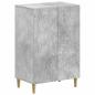 Preview: Schuhschrank DELFT 59,5 x 39,5 x 90 cm Holzwerkstoff Betongrau