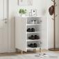 Preview: ARDEBO.de - Schuhschrank DELFT 59,5 x 39,5 x 90 cm Holzwerkstoff