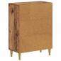 Preview: Schuhschrank DELFT 59,5 x 39,5 x 90 cm Holzwerkstoff Altholz