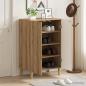 Preview: ARDEBO.de - Schuhschrank DELFT 59,5 x 39,5 x 90 cm Holzwerkstoff