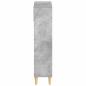 Preview: Schuhschrank DELFT 78 x 24 x 103 cm Holzwerkstoff Betongrau