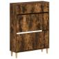 Preview: Schuhschrank DELFT 78 x 24 x 103 cm Holzwerkstoff Raucheiche