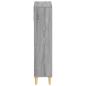 Preview: Schuhschrank DELFT 78 x 24 x 103 cm Holzwerkstoff Sonoma-Grau