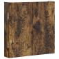Preview: Dartboard Schrank DELFT Raucheiche 52,5 x 10,5 x 53,5 cm