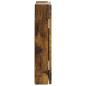 Preview: Dartboard Schrank DELFT Raucheiche 52,5 x 10,5 x 53,5 cm