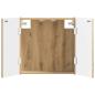 Preview: Dartboard Schrank DELFT Artisan-Eiche 52,5 x 10,5 x 53,5 cm