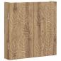 Preview: Dartboard Schrank DELFT Artisan-Eiche 52,5 x 10,5 x 53,5 cm