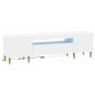 Preview: LED-TV-Schrank DELFT 153 x 35 x 43 cm Weiß Holzwerkstoff