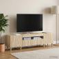 Preview: LED-TV-Schrank DELFT 153 x 35 x 43 cm Sonoma-Eiche