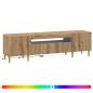 Preview: LED-TV-Schrank DELFT 153 x 35 x 43 cm Artisan-Eiche
