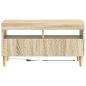 Preview: LED-TV-Schrank Sonoma-Eiche Holzwerkstoff