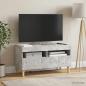 Preview: LED-TV-Schrank Betongrau Holzwerkstoff