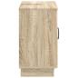 Preview: Waschbeckenschrank HOORN Sonoma-Eiche 59,5 x 31,5 x 56 cm