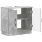 Preview: Waschbeckenschrank HOORN Betongrau 59,5 x 31,5 x 56 cm