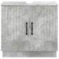 Preview: Waschbeckenschrank HOORN Betongrau 59,5 x 31,5 x 56 cm