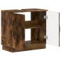 Preview: Waschbeckenschrank HOORN Raucheiche 59,5 x 31,5 x 56 cm