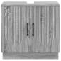 Preview: Waschbeckenschrank HOORN Sonoma-Grau 59,5 x 31,5 x 56 cm