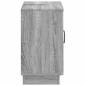 Preview: Waschbeckenschrank HOORN Sonoma-Grau 59,5 x 31,5 x 56 cm