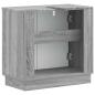 Preview: Waschbeckenschrank HOORN Sonoma-Grau 59,5 x 31,5 x 56 cm