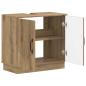 Preview: Waschbeckenschrank HOORN Artisan-Eiche 59,5 x 31,5 x 56 cm