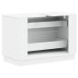 Preview: Waschbeckenschrank HOORN Weiß 82 x 41 x 56 cm Holzwerkstoff