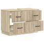Preview: Waschbeckenschrank HOORN Sonoma-Eiche 82 x 41 x 56 cm