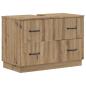 Preview: ARDEBO.de - Waschbeckenschrank HOORN Artisan-Eiche 82 x 41 x 56 cm