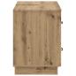Preview: Waschbeckenschrank HOORN Artisan-Eiche 82 x 41 x 56 cm