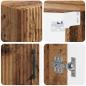 Preview: Badezimmer-Wandschrank HOORN Altholz 30 x 31 x 59 cm