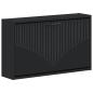 Preview: Wandmontierter Schuhschrank HOORN 71 x 17 x 43 cm Holzwerkstoff