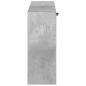 Preview: Wandmontierter Schuhschrank HOORN 71 x 17 x 43 cm Holzwerkstoff
