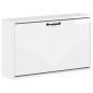 Preview: Wandmontierter Schuhschrank HOORN 71 x 17 x 43 cm Holzwerkstoff